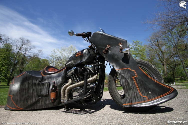 43 Harley Davidson Sportster 1200 Led Sled custom