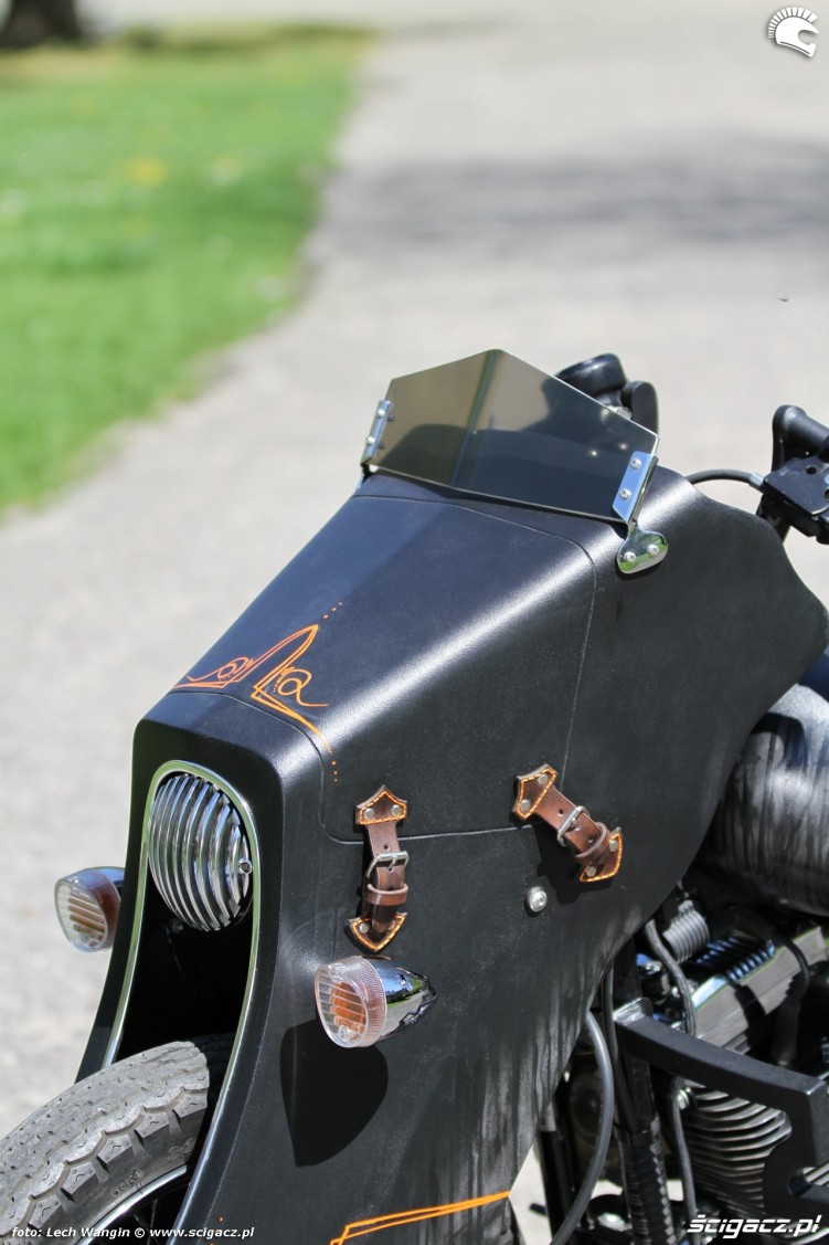 55 Harley Davidson Sportster 1200 Led Sled custom