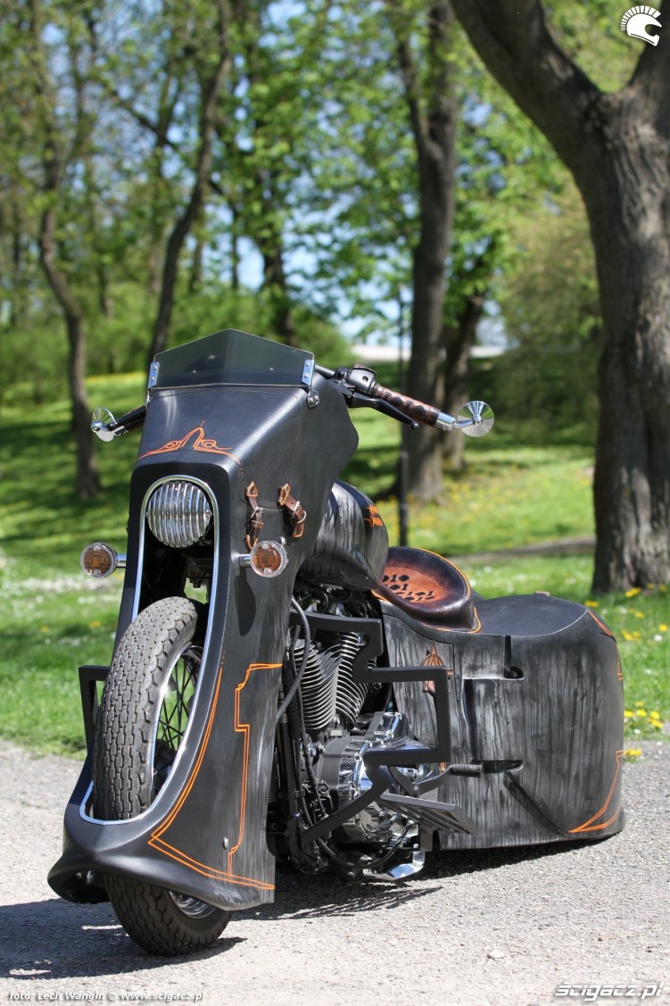61 Harley Davidson Sportster 1200 Led Sled custom
