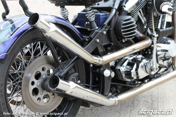 19 Harley Davidson Softail Evo Custom wydech