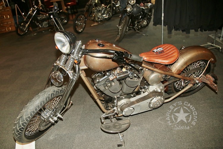 039 Big Twin Bikeshow Expo 22 Houten wystawa motocykli custom