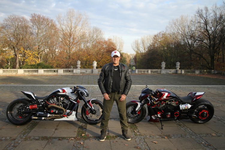 26 Szajba Harley Davidson V rod customy Szajbas Garage