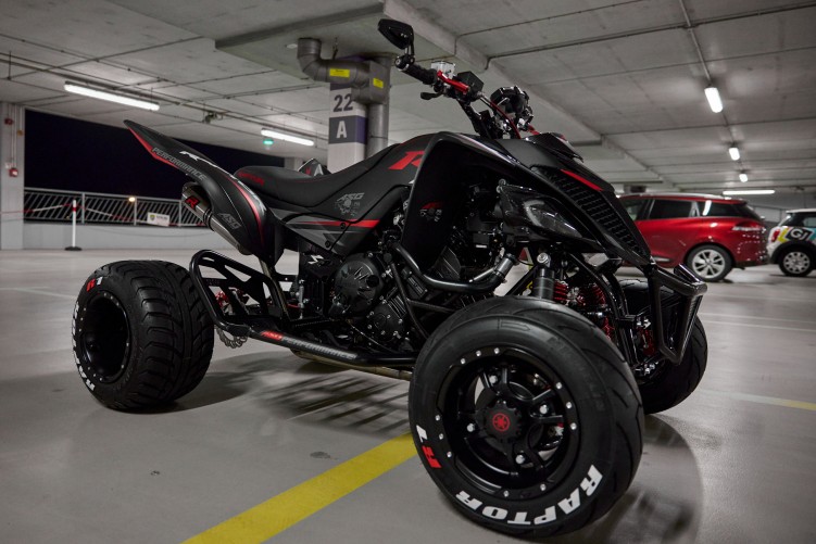 31 Yamaha Raptor R1 ATV Swap Garage garaz podziemny