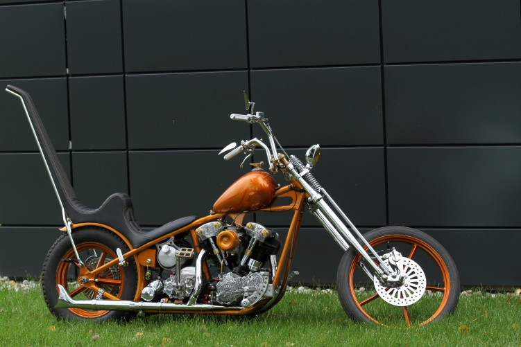 07 Harley Davidson Knucklehead profil