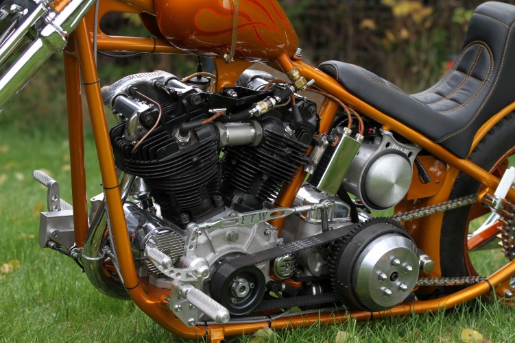 23 Harley Davidson Knucklehead motor custom