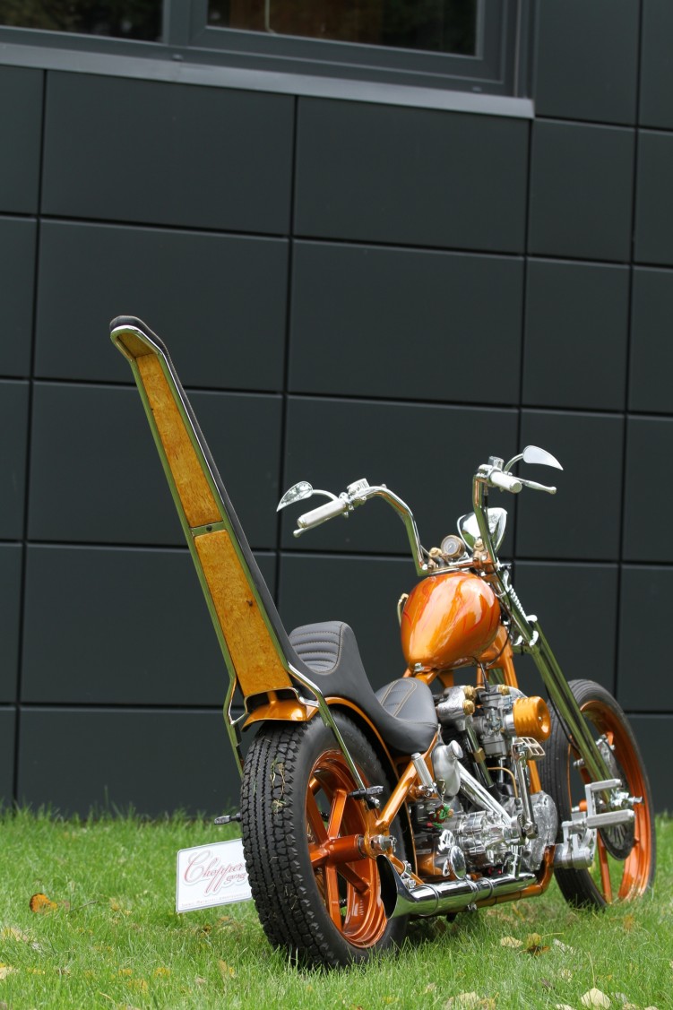 35 Harley Davidson Knucklehead prezentacja custom