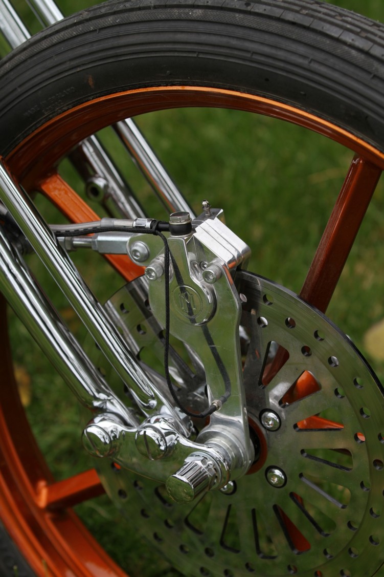 37 Harley Davidson Knucklehead hamulec