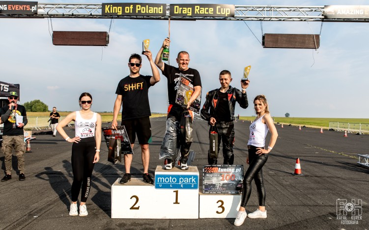 podium zawodow King of Poland Drag Race Cup Moto Park Ulez Moto Show Poland 44