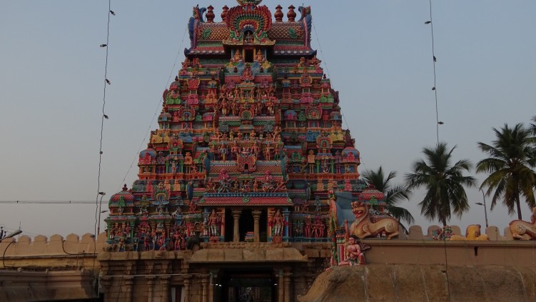 swiatynia hinduska Meenakshi w Madurai Tamil Nadu