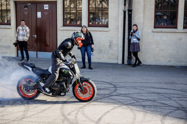 Stunter13 pokazy na Wroclaw Motorcycle Show 2023
