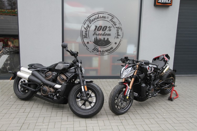 13 Harley Davidson Sportster S Szajbas Garage custom porownanie