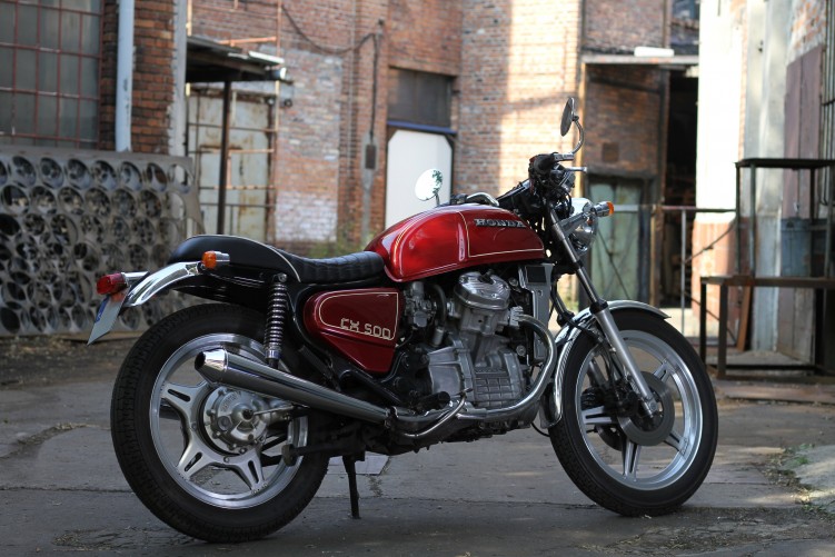 12 Honda CX 500 po zmianach