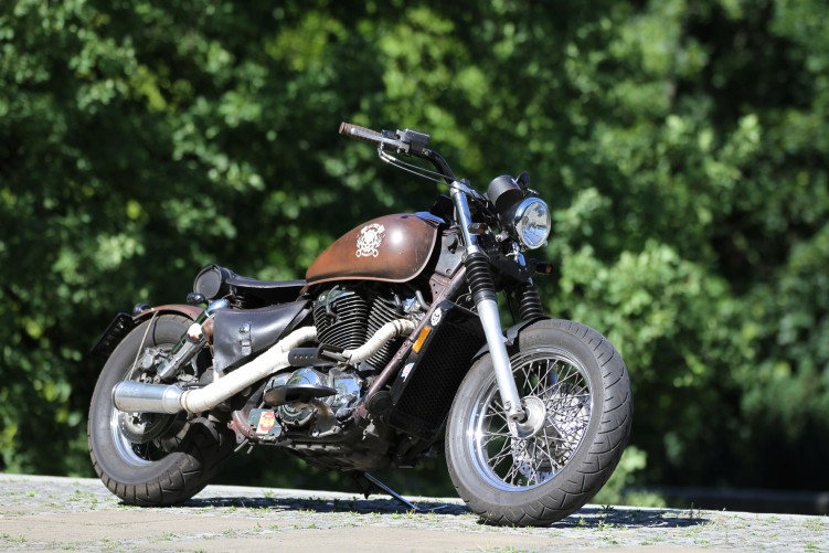 08 custom Honda VT 1100 Bobber