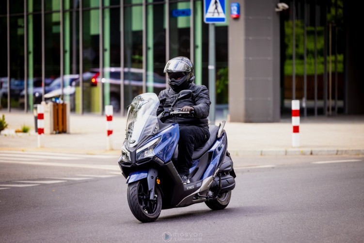 01 Kymco X Town CT 125i jazda