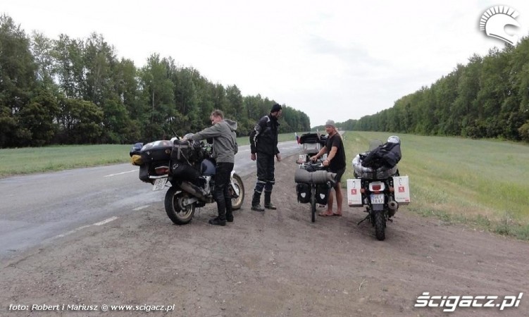 spotkanie Szweda na rowerze wyprawa motocyklem do Magadanu