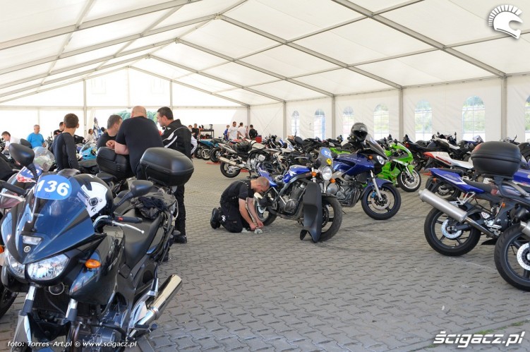 motocykle uczestnikow