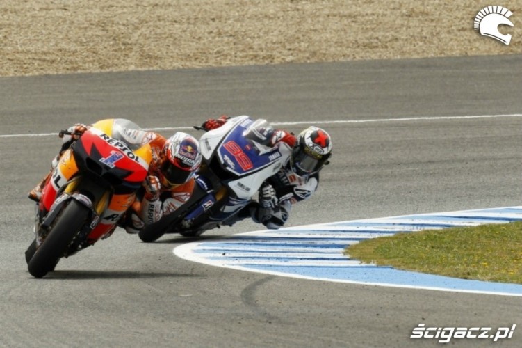 Stoner vs Lorenzo MotoGP 2012 Jerez