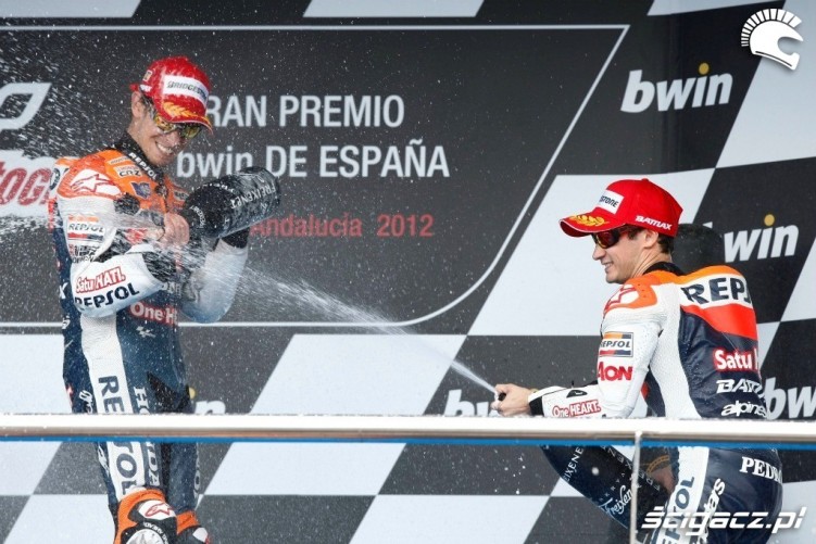 podium MotoGP 2012 Jerez