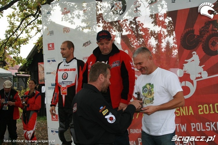 Podium Pucharu Polski 4K CC Romanowka 2010