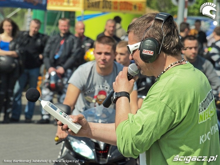 pomiar glosnosci Poznan 2011 - Motocyklowa Niedziela Na BP