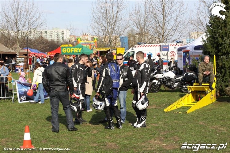 Motocyklisci Motoserce 2011 Warszawa