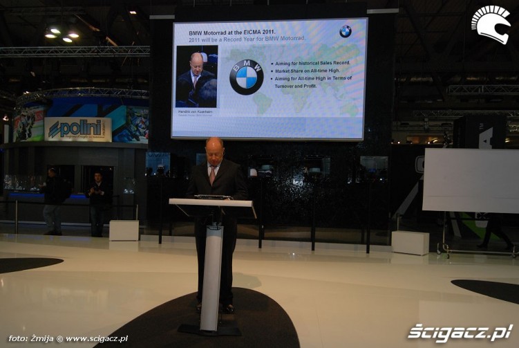 Konferencja prasowa BMW targi