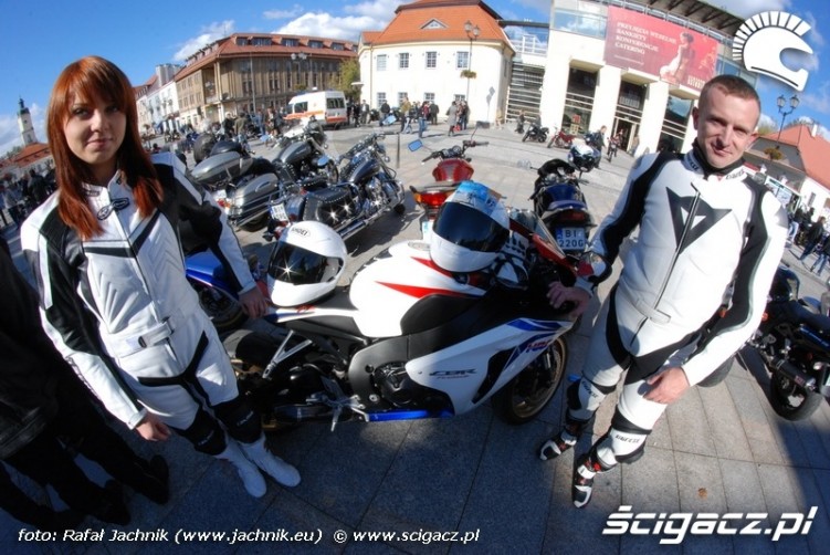 Ladnie i bezpiecznie Podlaskie Zakonczenie Sezonu Motocylkowego 2010 Bialystok