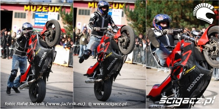 Stunt show Podlaskie Zakonczenie Sezonu Motocylkowego 2010 Bialystok