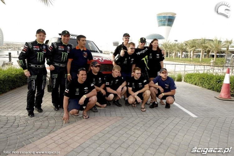 Mini Cooper monster team Abu Dhabi Desert Challenge 2011