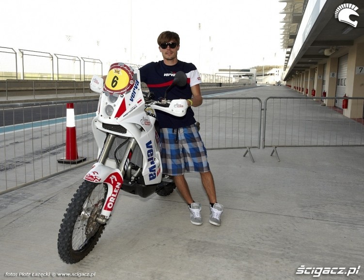 przygonski i jego KTM Abu Dhabi Desert Challenge 2011
