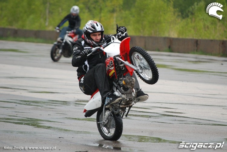 Frackiewicz Piotr jazda na moto