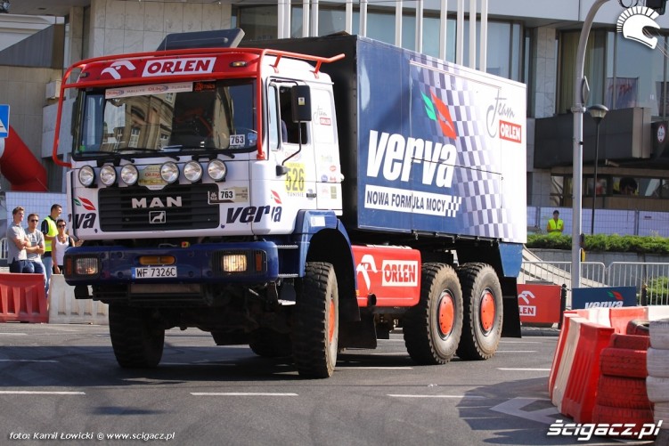 Ciezarowka Dakar Verva Street Racing Warszawa