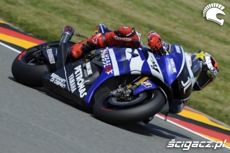 Jorge Lorenzo Yamaha Sachsenring