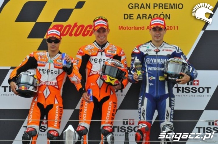 Na podium Aragonia 2011