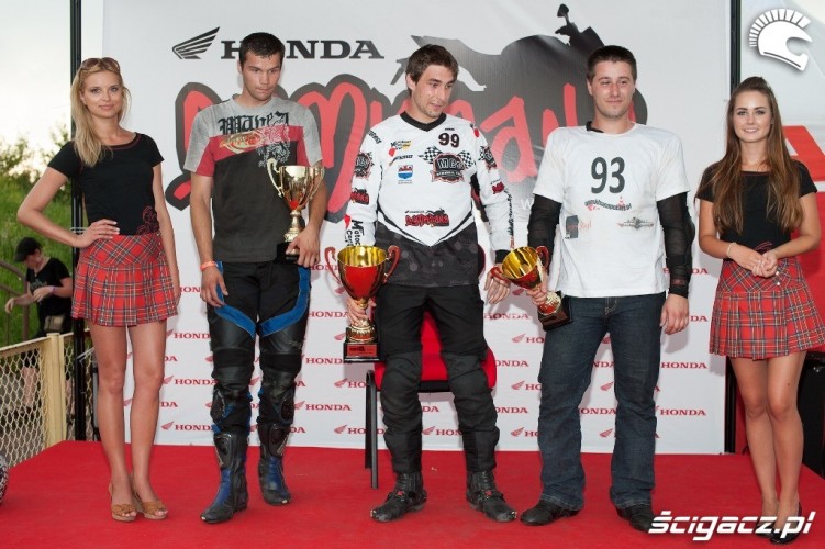 triumfatorzy Honda Gymkhana Radom 2012