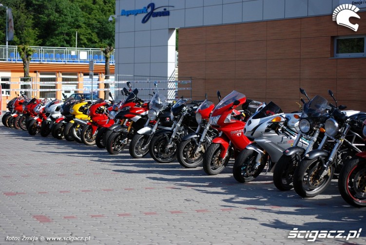 Motocykle Ducati zlot