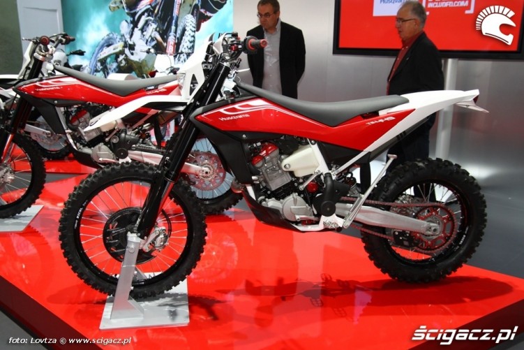 Husqvarna TE449 2011 lewy bok