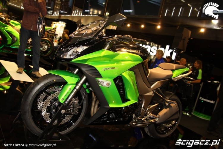 Kawasaki Z100SX 2011 lewy bok przod