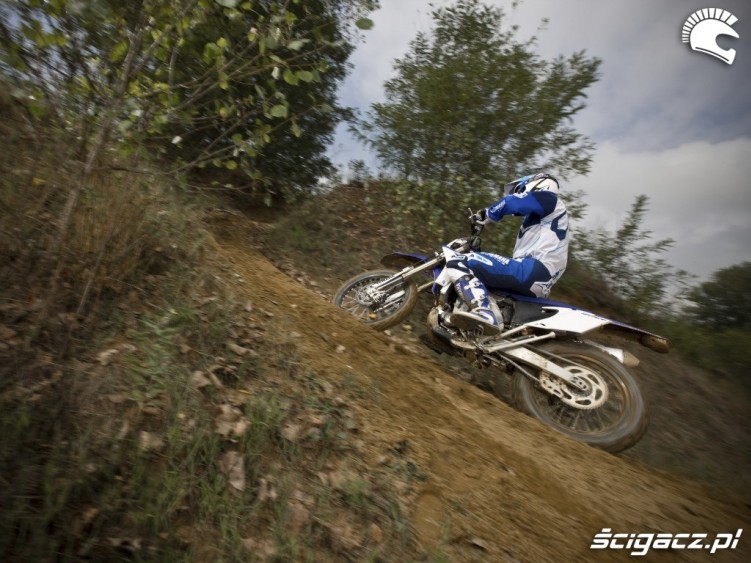 WR450f w terenie