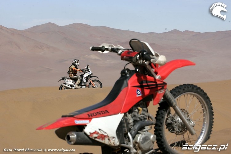 Rajd Dakar 2009 Pustynia Atacama kibice