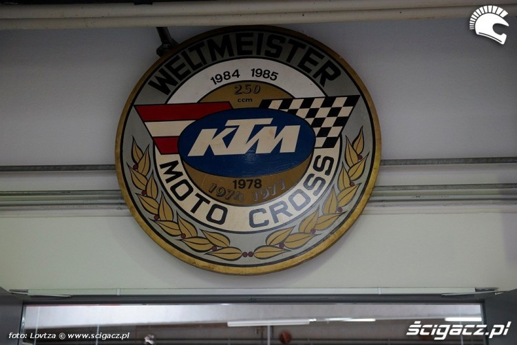 Stare czasy Fabryka KTM Mattighofen