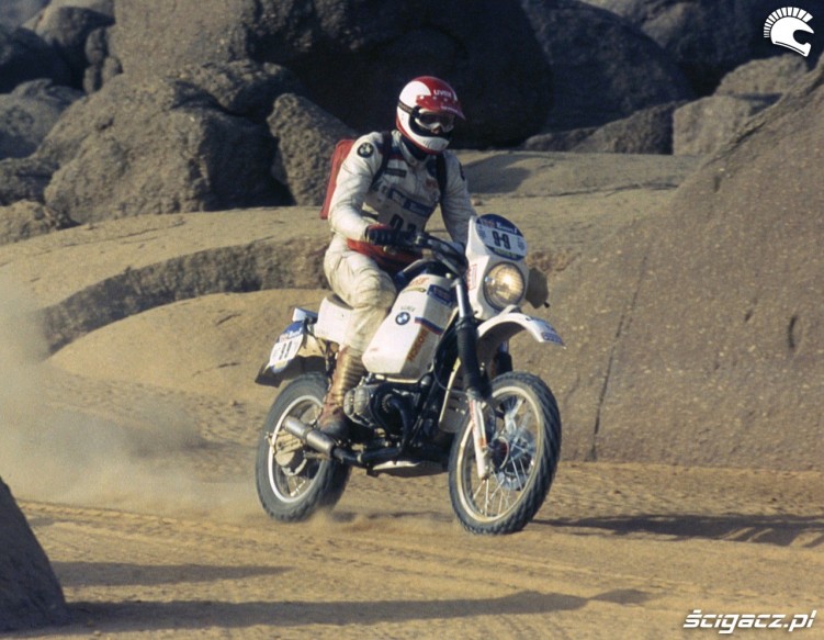 11 R980GS Rajd Paryz Dakar 1984