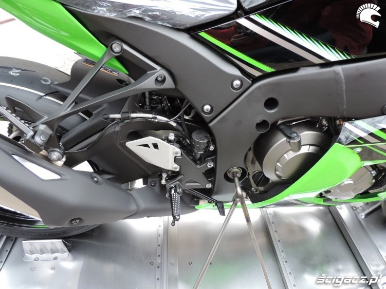 Kawasaki ZX 10R 2016 mocowanie