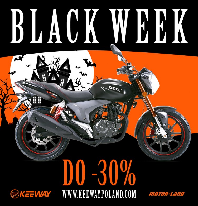 Keeway RKV 125i Black Week 2018