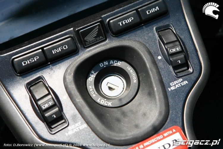 Gold Wing GL1800 stacyjka