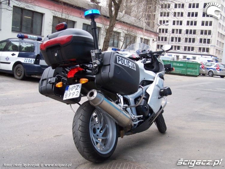 policjant motocyklista