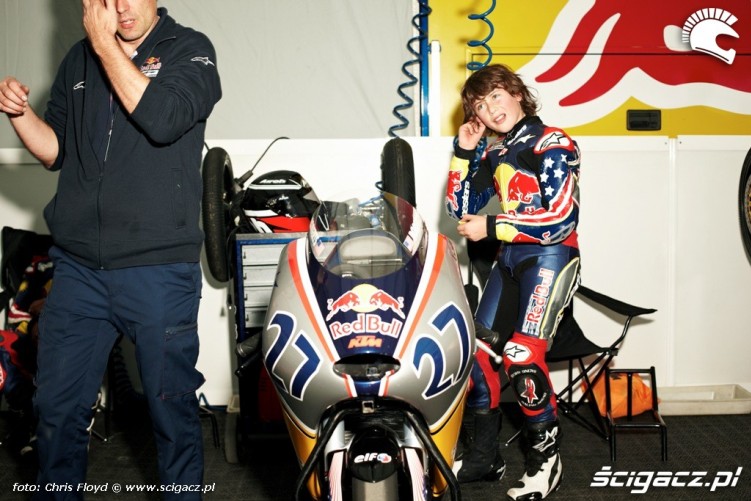 Chwila przed startem Red Bull Rookies Cup