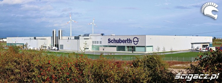 Fabryka kaskow motocyklowych Schuberth Magdeburg