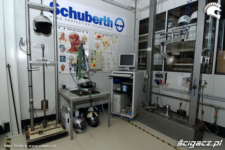 Schuberth test laboratory
