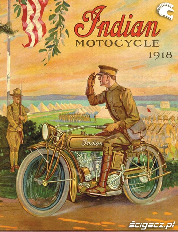 10 Plakat reklamowy Indian 1918